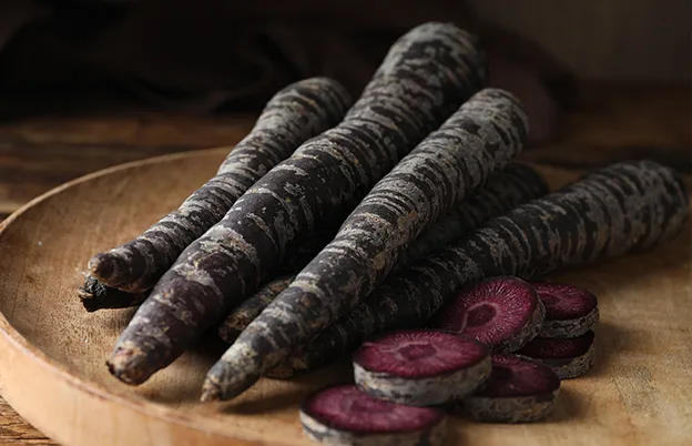 black carrots